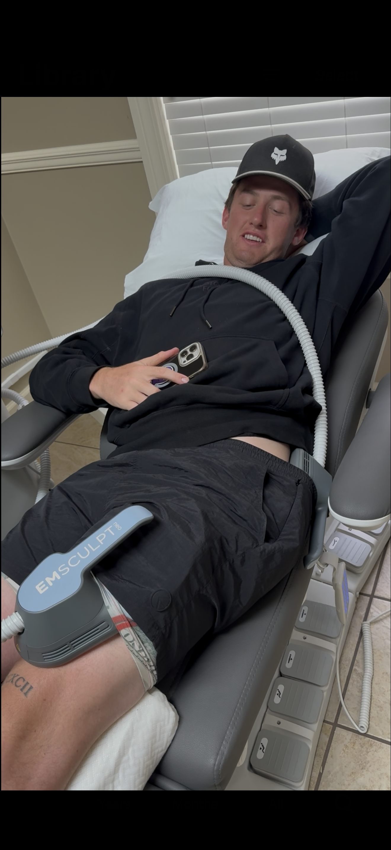 Emsculpt NEO treatment in action