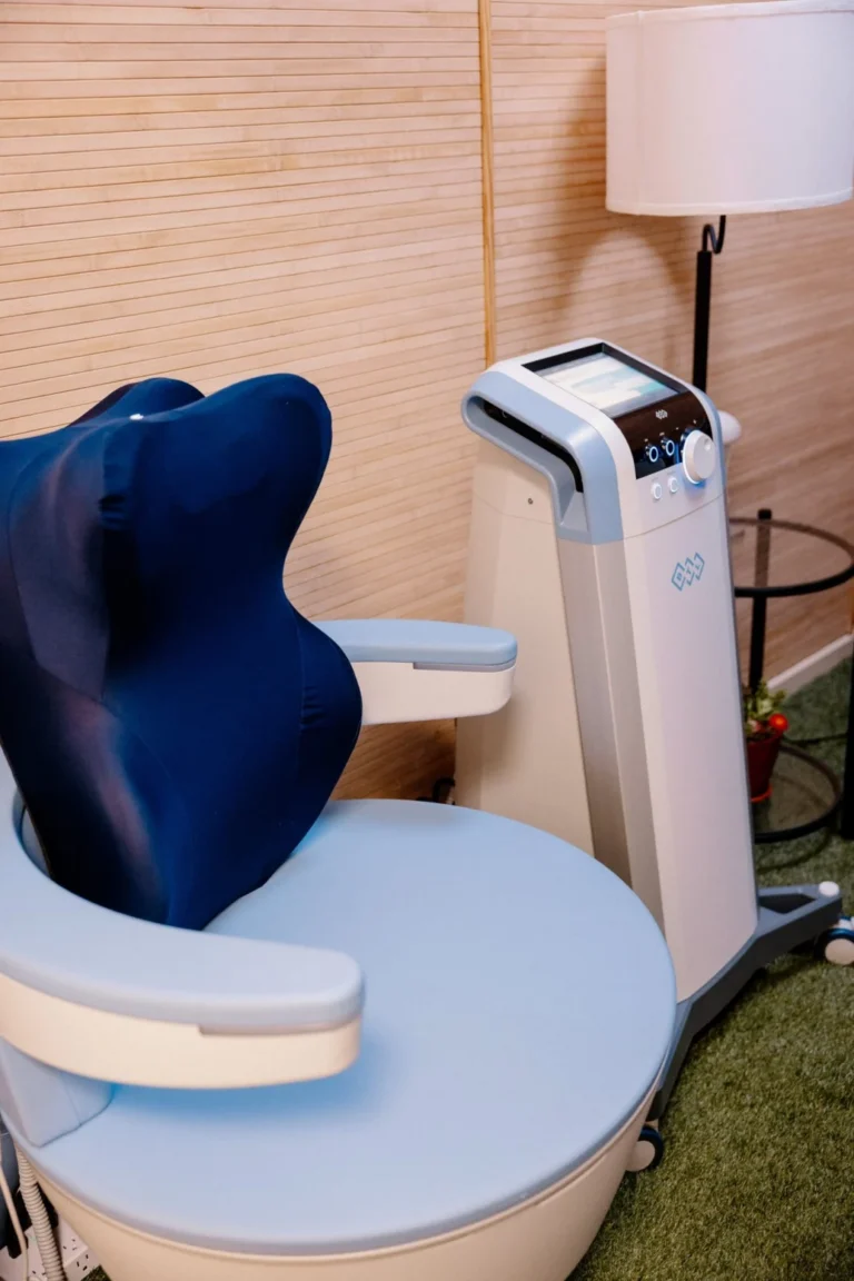 Emsella treatment chair in the practice